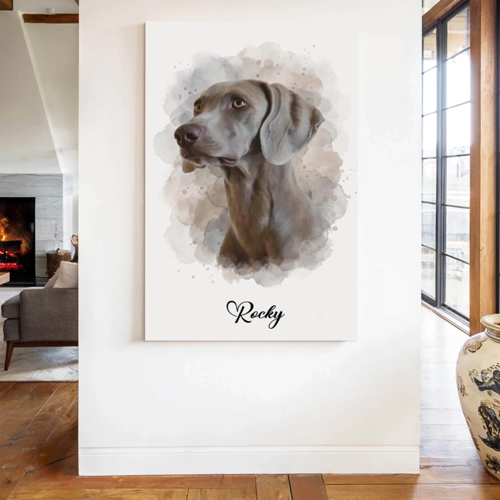hundeportrait-leinwand-aquarell