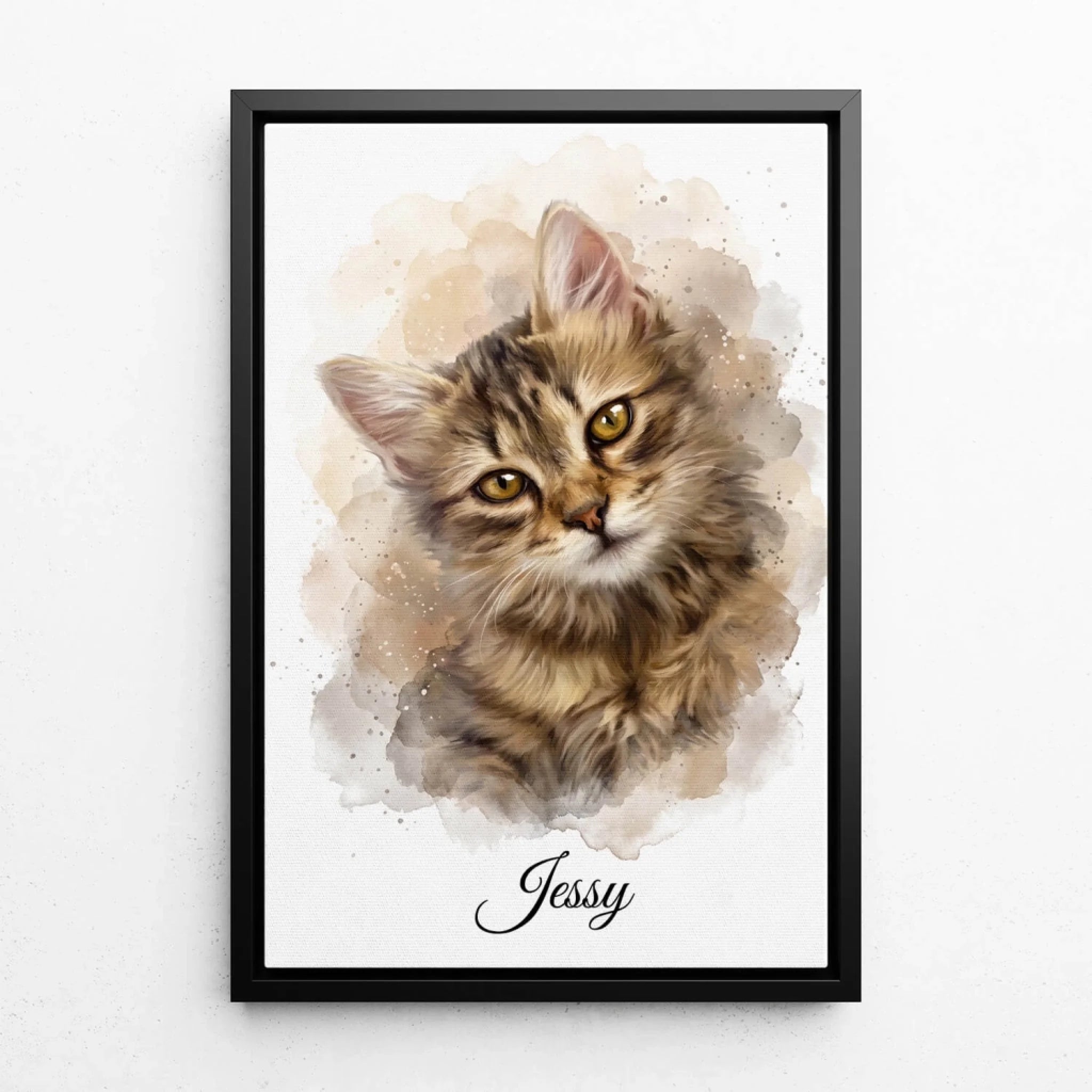 katzenportrait-leinwand-schwarz