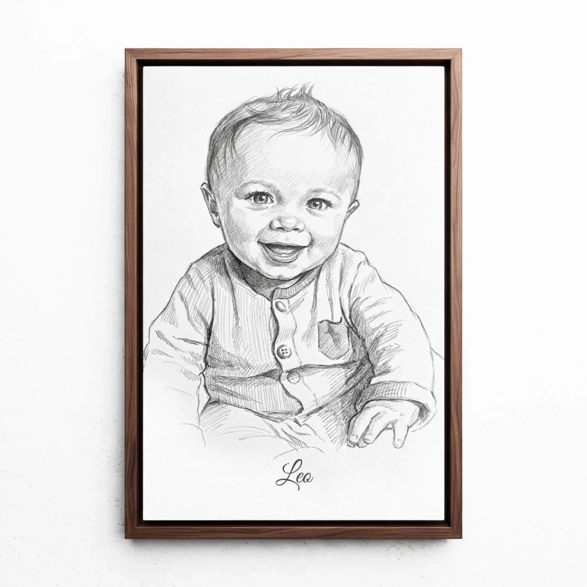 katzenportrait-leinwand-rahmen-walnuss