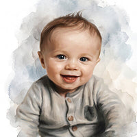 Baby Aquarell