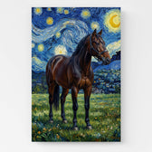 Kissan muotokuva Van Gogh -tyylissä omasta kuvastasi - kangas